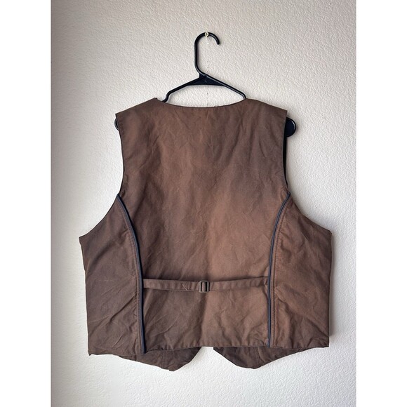 Men's Brown Vest - Picture 9 of 12